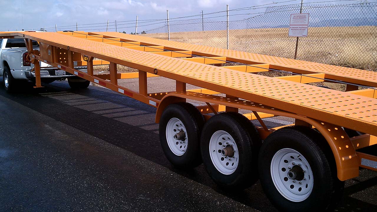 48 or 53 foot, Wedge, 3 Car Hauler SunCountry Trailers