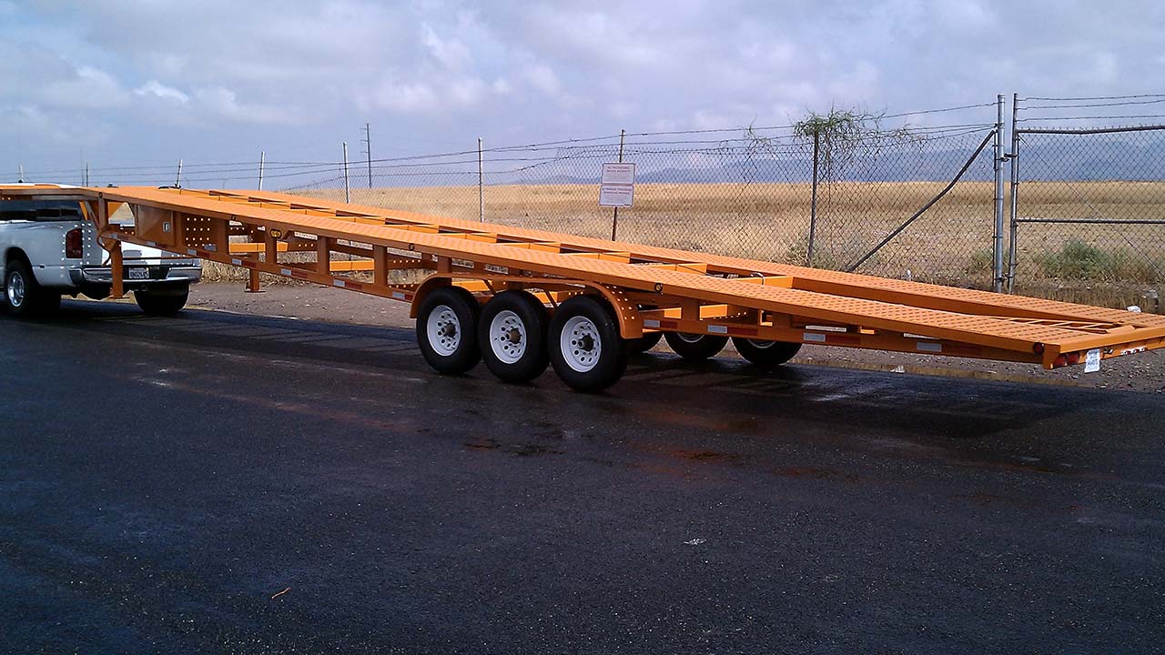48 or 53 foot, Wedge, 3 Car Hauler SunCountry Trailers