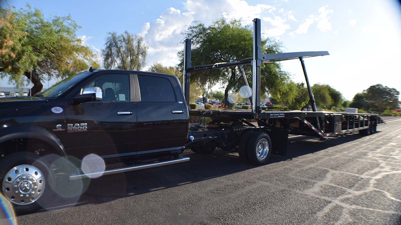 53 foot LoPro 4 Car Hauler SunCountry Trailers