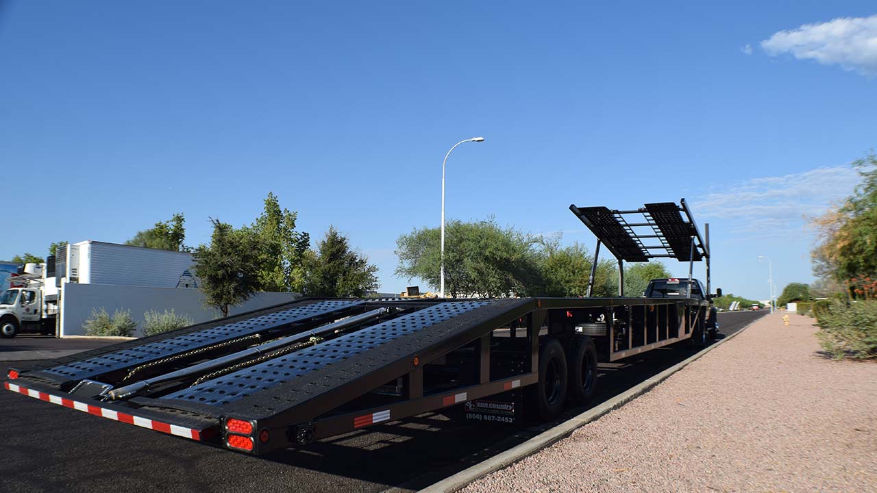 53 foot LoPro 4 Car Hauler SunCountry Trailers 53 foot LoPro 4 Car Hauler SunCountry Trailers